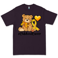 Plum childhood cancer and cancer ribbon Premium Tee - AdoDesignShop