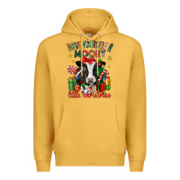 Mustard have yourself a little christmas cow Premium Hoodie - CowGirlArtShop