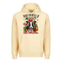 Pina Colada have yourself a little christmas cow Premium Hoodie - CowGirlArtShop