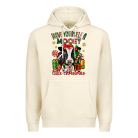 Sandshell have yourself a little christmas cow Premium Hoodie - CowGirlArtShop