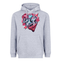 Heather Grey Let's go girls pink Valentine's Day Heavyweight Hoodie - HowdyJamesFarm