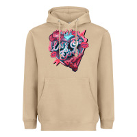 Mushroom Let's go girls pink Valentine's Day Heavyweight Hoodie - HowdyJamesFarm