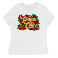 White Papa cito Ladies Tee - RanaPortraitStore