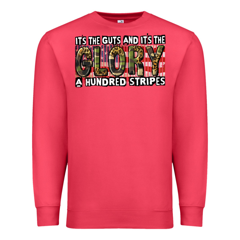 Its The Guts And Its The Glory 4th Of July Premium Sweatshirt by CowGirlArtShop | Teevron