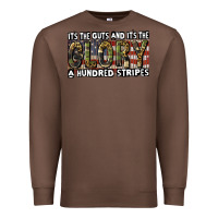 Chestnut Its the guts and its the glory 4th of july Premium Sweatshirt - CowGirlArtShop