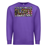 Purple Its the guts and its the glory 4th of july Premium Sweatshirt - CowGirlArtShop