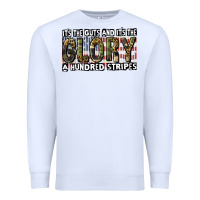 White Its the guts and its the glory 4th of july Premium Sweatshirt - CowGirlArtShop