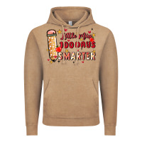 Vintage Coffee little miss 100 days smarter Vintage Hoodie - MaliasSmallBusiness