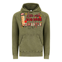 Vintage Olive little miss 100 days smarter Vintage Hoodie - MaliasSmallBusiness
