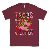Burgundy tacos are my valentine Classic Tee - NancyCooperArtShop