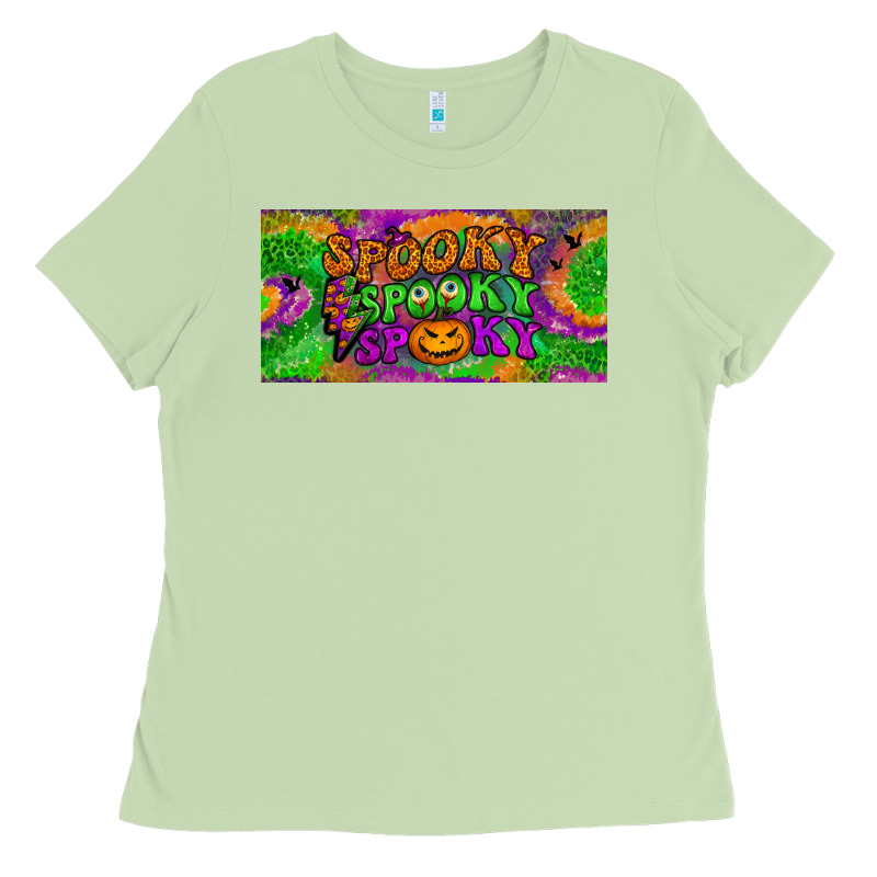 Spooky License Plate Ladies Tee by BundleAndBundleShop | Teevron