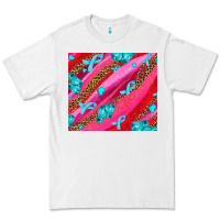 White cancer boxing gloves and cancer ribbon Premium Tee - AdoDesignShop