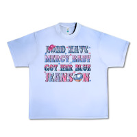 Grape Ice lord have mercy baby got her blue jeans on Urban Heavy Tee - NancyCooperArtShop