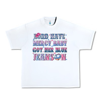 White lord have mercy baby got her blue jeans on Urban Heavy Tee - NancyCooperArtShop