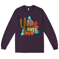 Plum Wıld and Free Long Sleeve Tee - JahusDesignShop