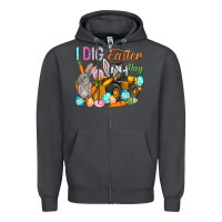 Smoke I dig Easter Day Zipper Hoodie - NancyCooperArtShop