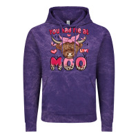 Cloud Purple you had me at moo Vintage Hoodie - MaliasSmallBusiness