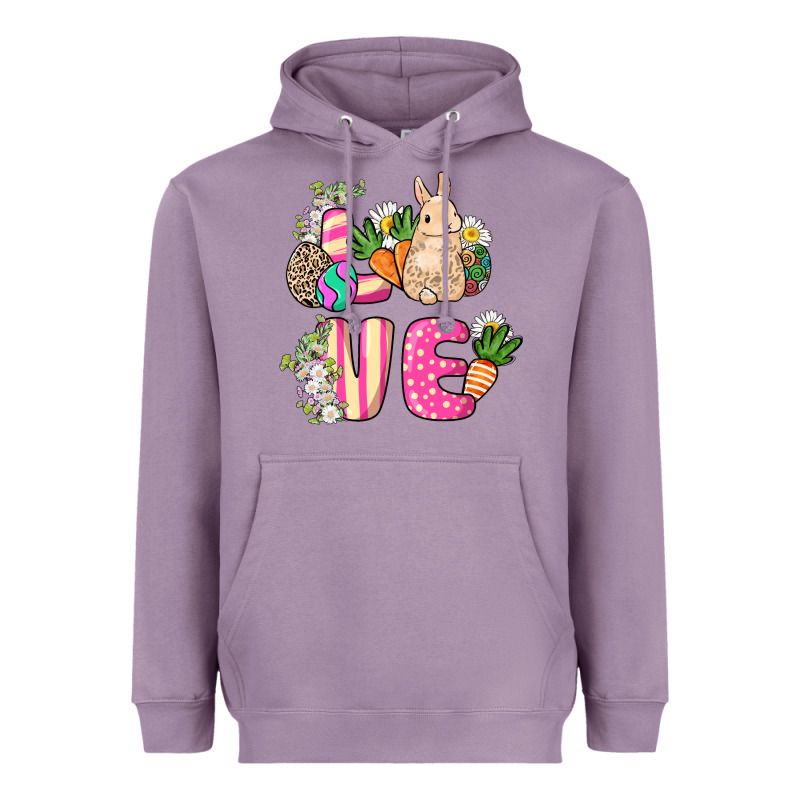 Love Easter Day Heavyweight Hoodie by HowdyJamesFarm | Teevron
