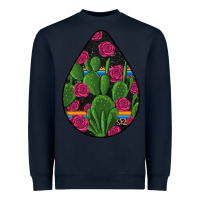 Navy Hispanic Heritage Heavyweight Sweatshirt - BundleAndBundleShop