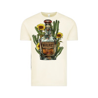 Vintage Arctic western whiskey bottle Vintage Tee - NancyCooperArtShop