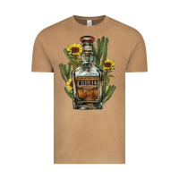 Vintage Camel western whiskey bottle Vintage Tee - NancyCooperArtShop