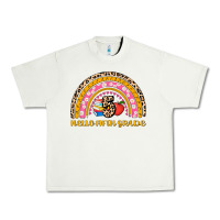Pistachio back to school rainbow hello fifth grade Urban Heavy Tee - AdoDesignShop