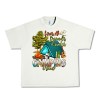 Fires Friends Drinks Camping Crew Urban Heavy Tee | Teevron