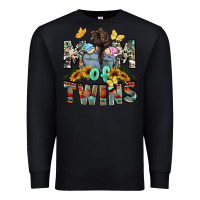 Black Mom of twins Mother's Day Premium Sweatshirt - CowGirlArtShop