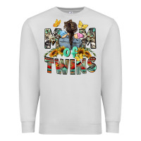Dove Grey Mom of twins Mother's Day Premium Sweatshirt - CowGirlArtShop