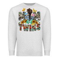 Oatmeal Heather Mom of twins Mother's Day Premium Sweatshirt - CowGirlArtShop