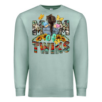 Seafoam Mom of twins Mother's Day Premium Sweatshirt - CowGirlArtShop