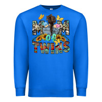 True Royal Mom of twins Mother's Day Premium Sweatshirt - CowGirlArtShop