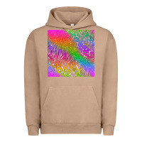 Pigment Burro neon glitter leopard seamless pattern Urban Hoodie - BundleAndBundleShop