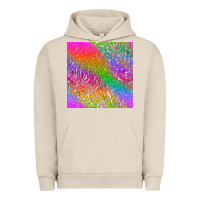 Pigment French Oak neon glitter leopard seamless pattern Urban Hoodie - BundleAndBundleShop
