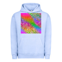 Pigment Grape Ice neon glitter leopard seamless pattern Urban Hoodie - BundleAndBundleShop
