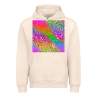 Sandshell neon glitter leopard seamless pattern Urban Hoodie - BundleAndBundleShop