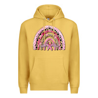 Antique Gold cancer rainbow Premium Hoodie - CowGirlArtShop
