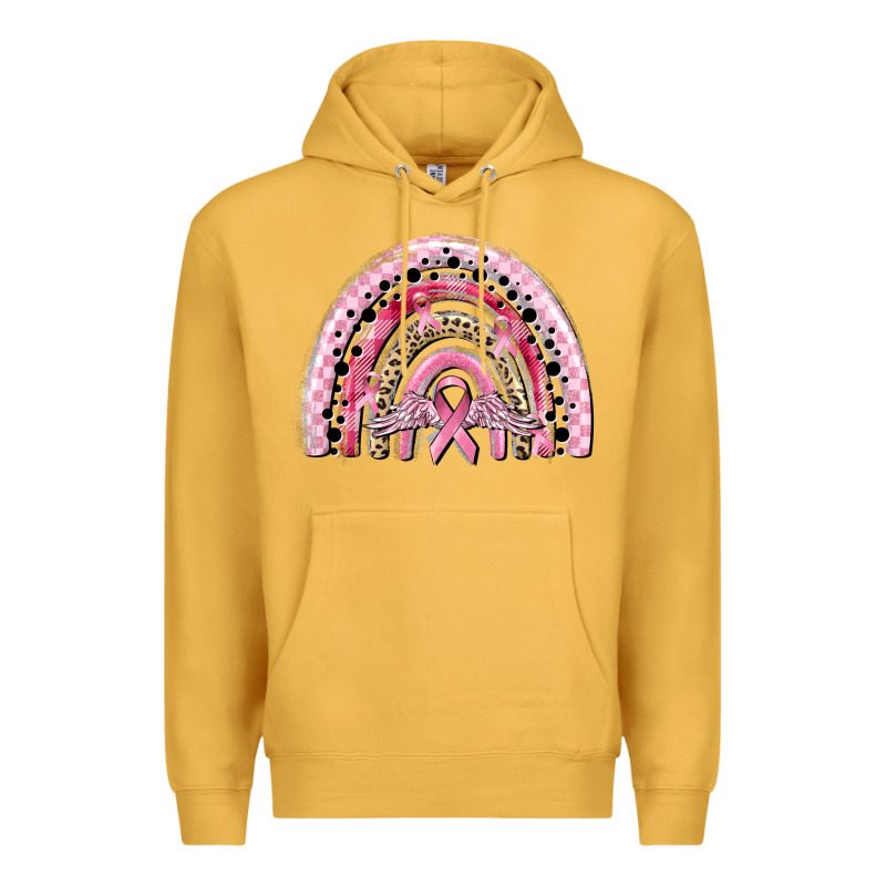 Cancer Rainbow Premium Hoodie by CowGirlArtShop | Teevron