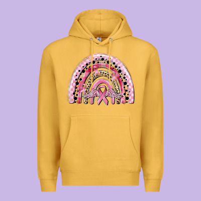 Cancer Rainbow Premium Hoodie Designed By Cowgirlartshop