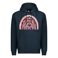 Navy cancer rainbow Premium Hoodie - CowGirlArtShop