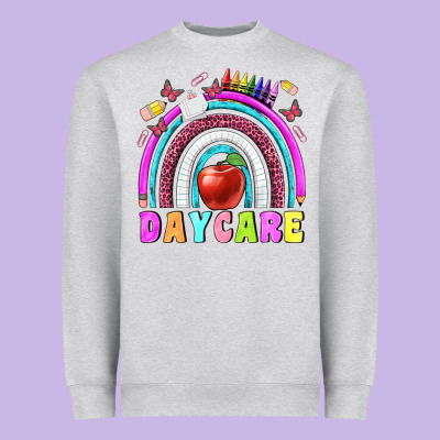 Daycare Heavyweight Sweatshirt Designed By Bundleandbundleshop