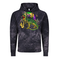 Cloud Black mardi gras tree rex Vintage Hoodie - MaliasSmallBusiness