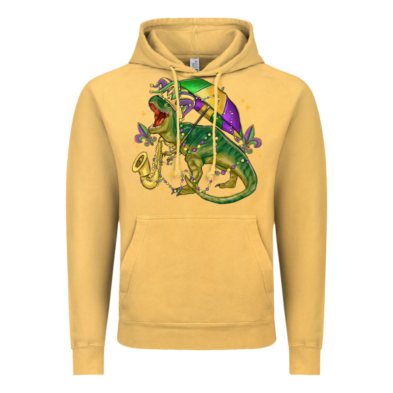 Mardi Gras Tree Rex Vintage Hoodie by MaliasSmallBusiness | Teevron