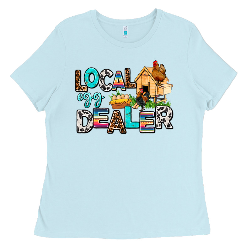 Local Egg Dealer Ladies Tee by AdoDesignShop | Teevron