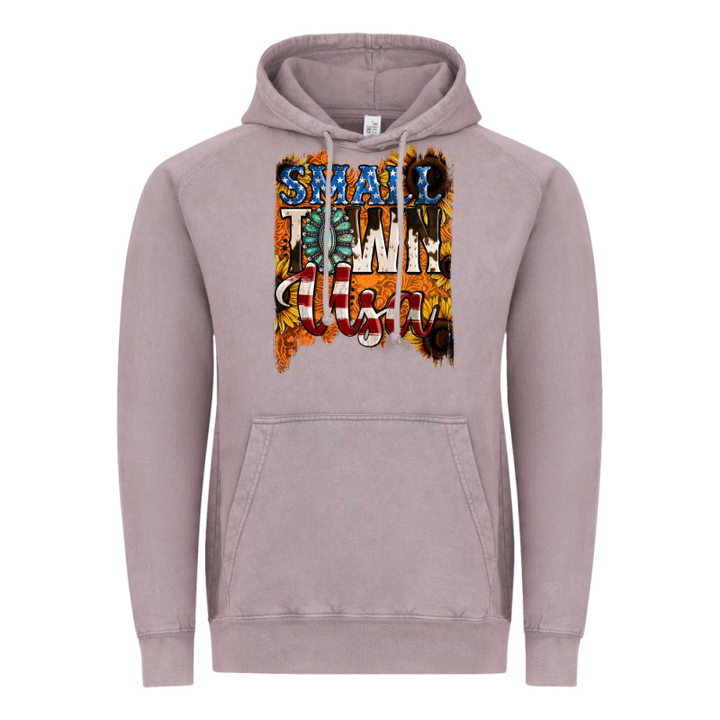 Small Town Usa Gemstone Vintage Hoodie by Jasminsmagicworld | Teevron