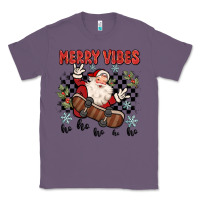 Lavender merry vibes ho ho ho Classic Tee - MaliasSmallBusiness