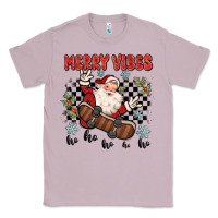 Lilac merry vibes ho ho ho Classic Tee - MaliasSmallBusiness
