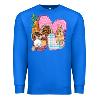 True Royal Easter hearts Easter Day Premium Sweatshirt - HowdyJamesFarm