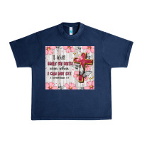Navy christian Urban Heavy Tee - MaliasSmallBusiness