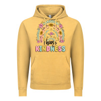 Vintage Mustard choose kindness Vintage Hoodie - MaliasSmallBusiness
